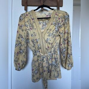 Spring Floral Blouse